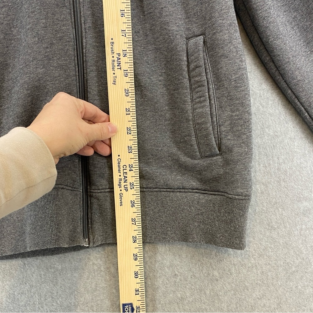 Michael Kors Men's Full Zip Up Sweatshirt Grey Size Medium Very Good Condition - Picture 5 of 11